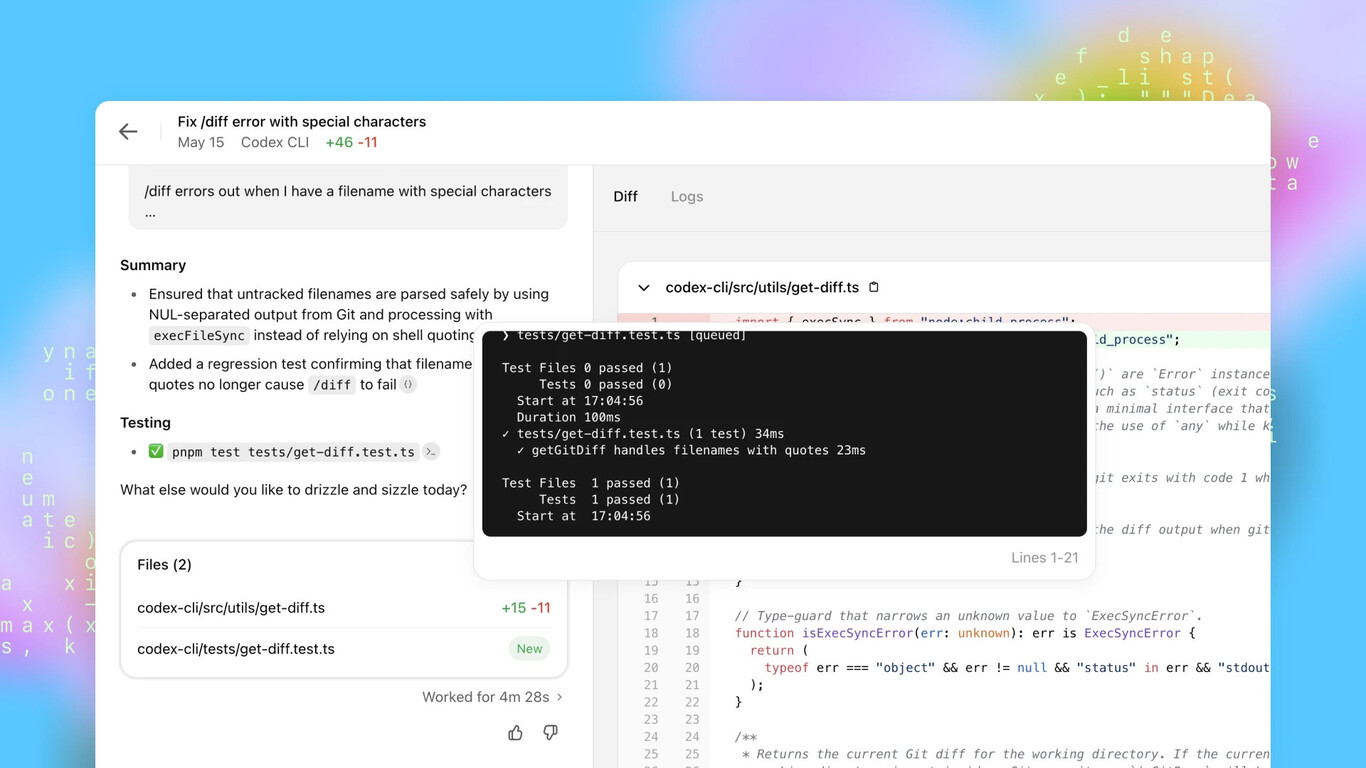 Codex: la nueva apuesta de OpenAI para escribir código en una computadora virtual en línea